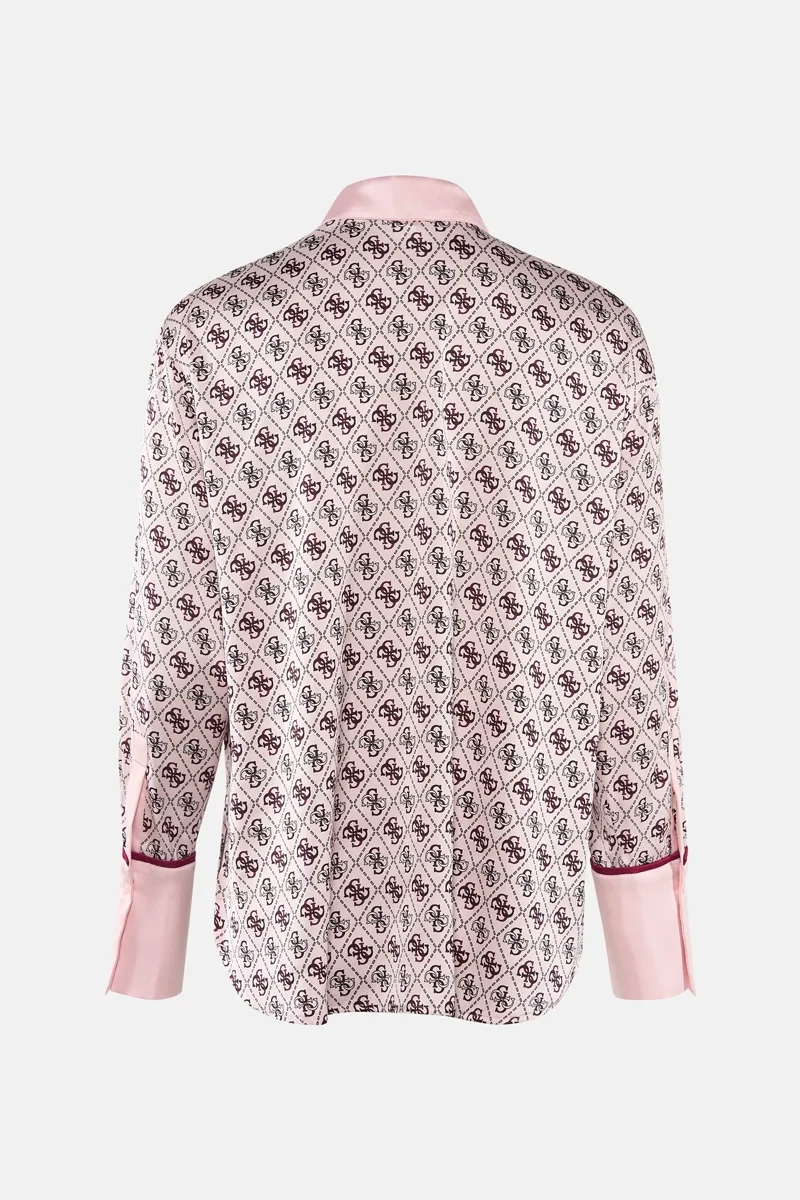 Guess Uzun Kollu Alexandra Kadın Çok Renkli Gömlek W4YH47WF1T2-P6GN