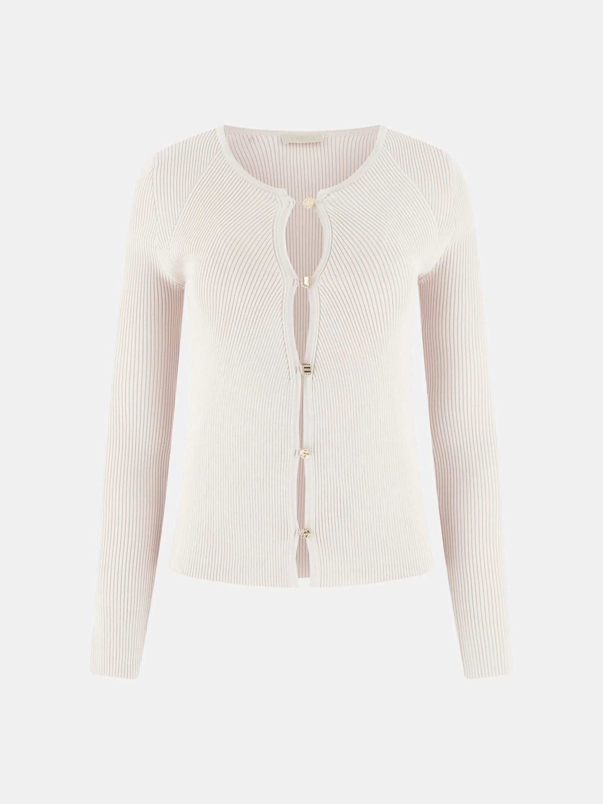 Guess Uzun Kollu Bisiklet Yaka Stella Hırka Triko Kadın Mavi Triko W6RR35Z0132-G9B8