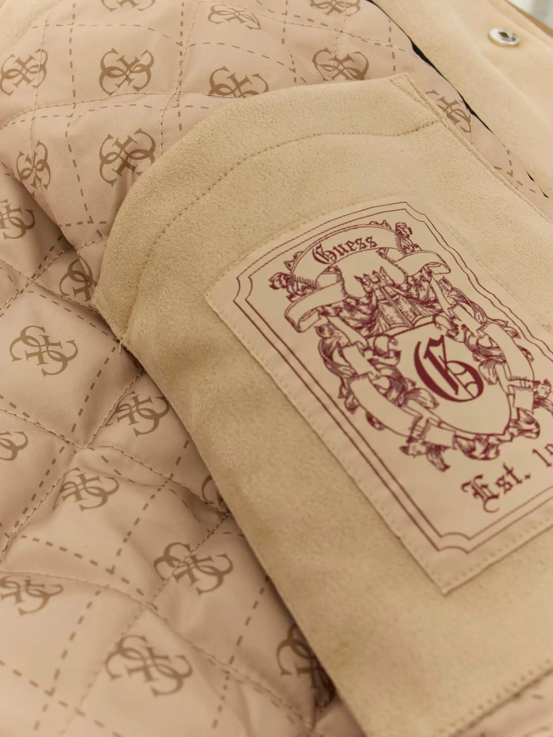 Guess Varsity Erkek Çok Renkli Bomber Ceket M5BL2BK1062-FN47