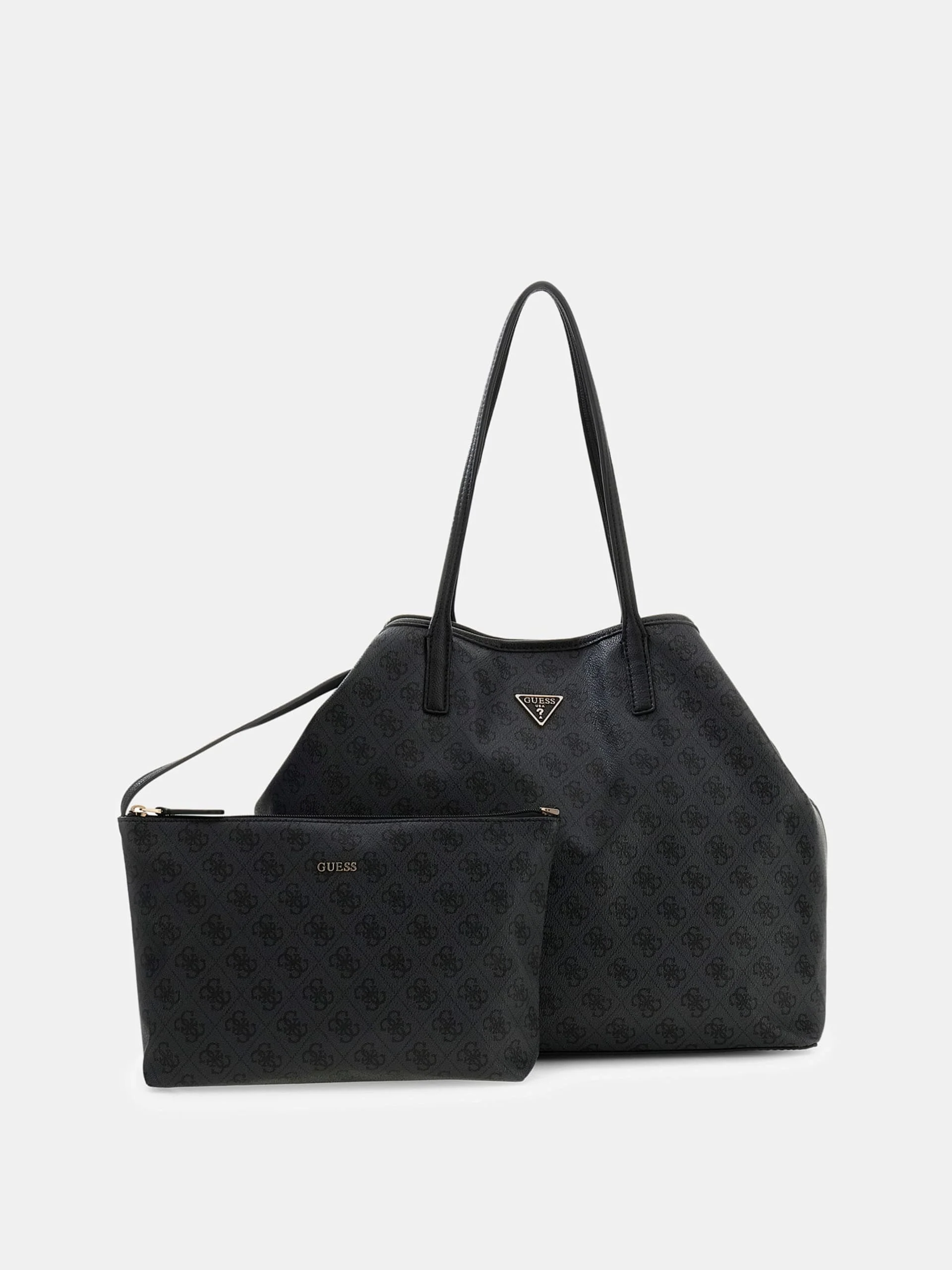 Guess VICTTORIA LRG 2 IN 1 Kadın Antrasit Omuz Çantası HWESG951429-CLO