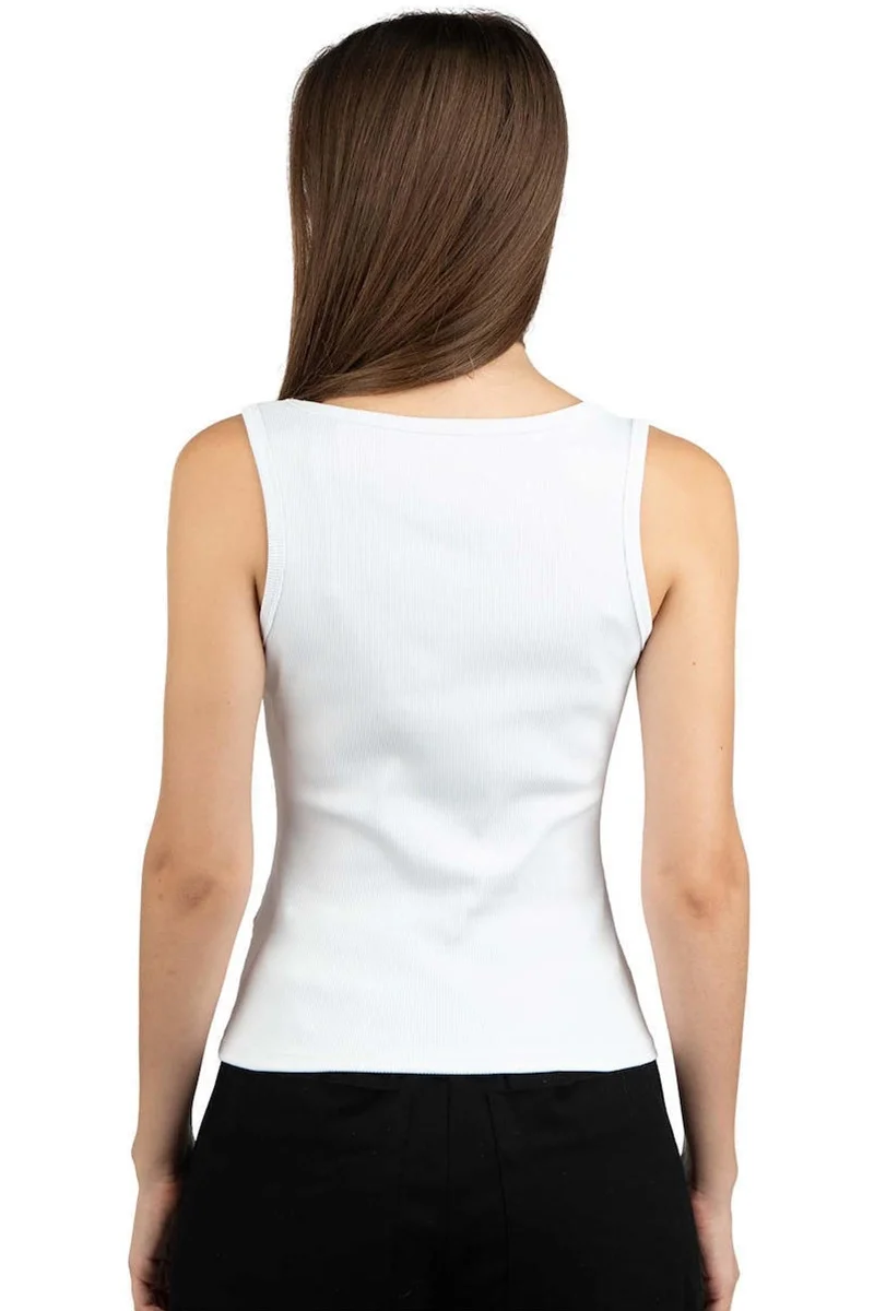 Guess Viviana Kadın Beyaz Top W5BP10KCXJ2-G011