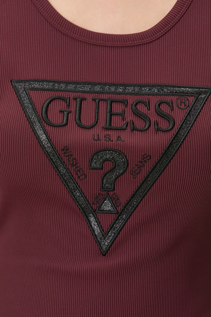 Guess Viviana Kadın Kırmızı Top W5BP10KCXJ2-G596