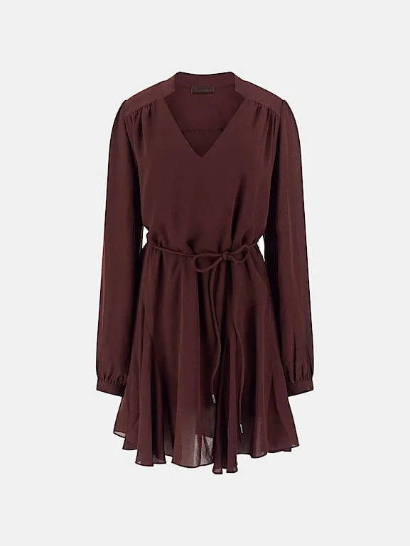 Guess Wanda Kadın Kahverengi Elbise W5BK51WGLA2-G1G5