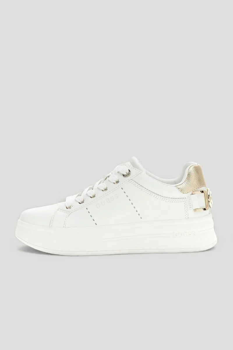 Guess Wesli Kadın Beyaz Sneaker FLPWESELE12-WHIGO