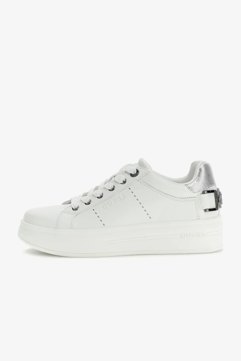 Guess Wesli Kadın Beyaz Sneaker FLPWESELE12-WHISI