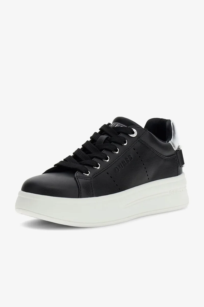Guess Wesli Kadın Siyah Sneaker FLPWESELE12-BLACK