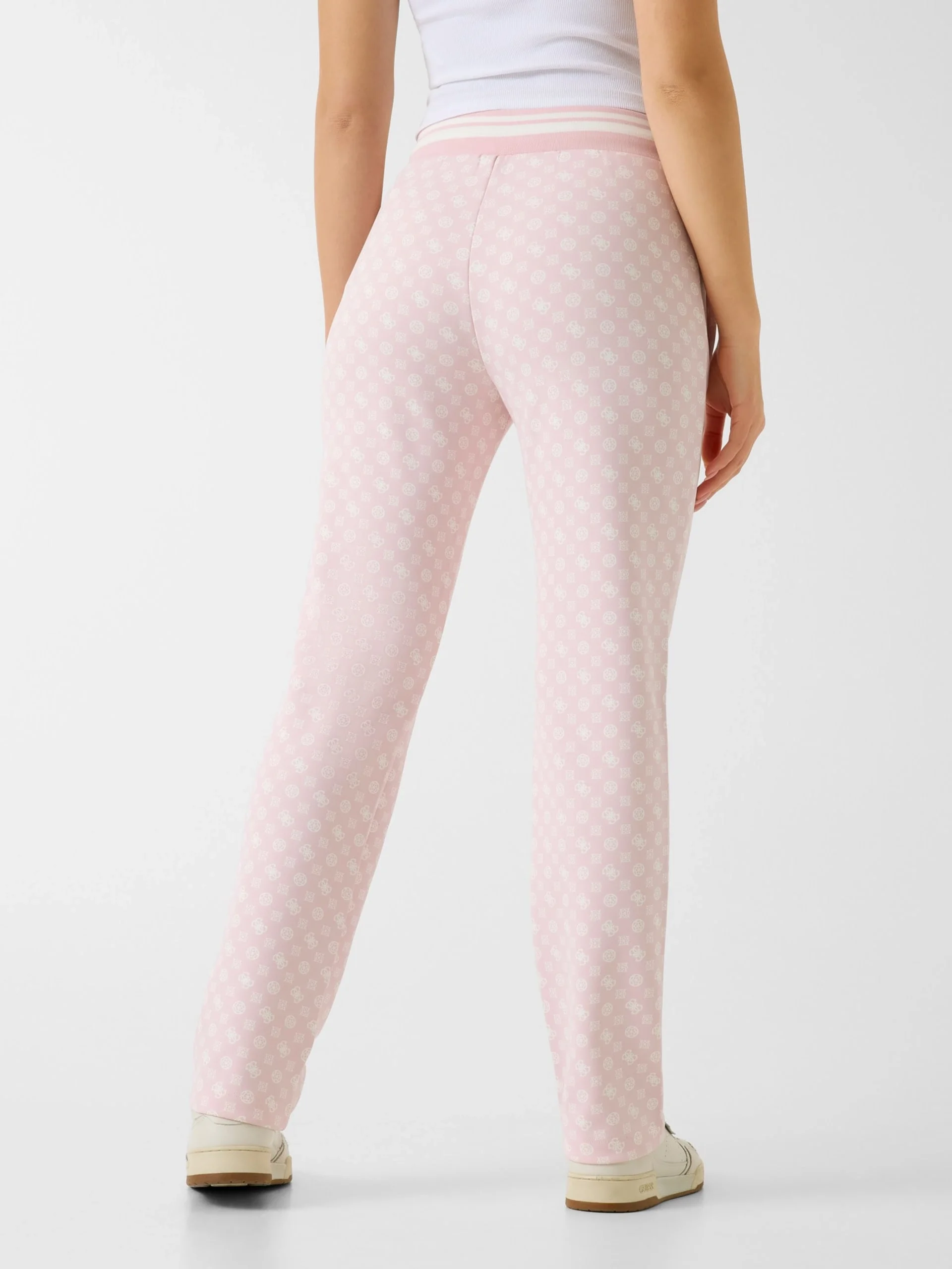 Guess Yeni Aggie Uzun Kadın Pembe Eşofman Altı V5YB20KB212-P6GZ