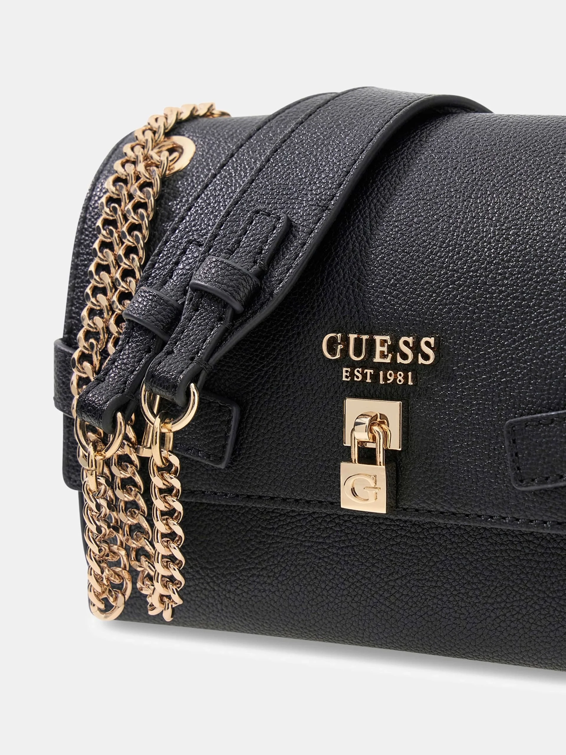 Guess Yesba Dönüştürülebilir Çapraz Askılı Kadın Siyah Omuz Çantası HWBG7833210-BLA