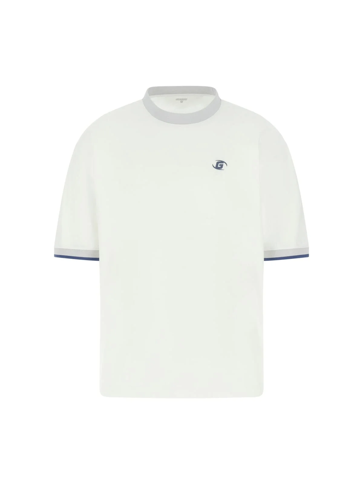 Guess Yuki Erkek Beyaz Aktif Oversize Fit T-Shirt Z5BI06I3Z14-G018