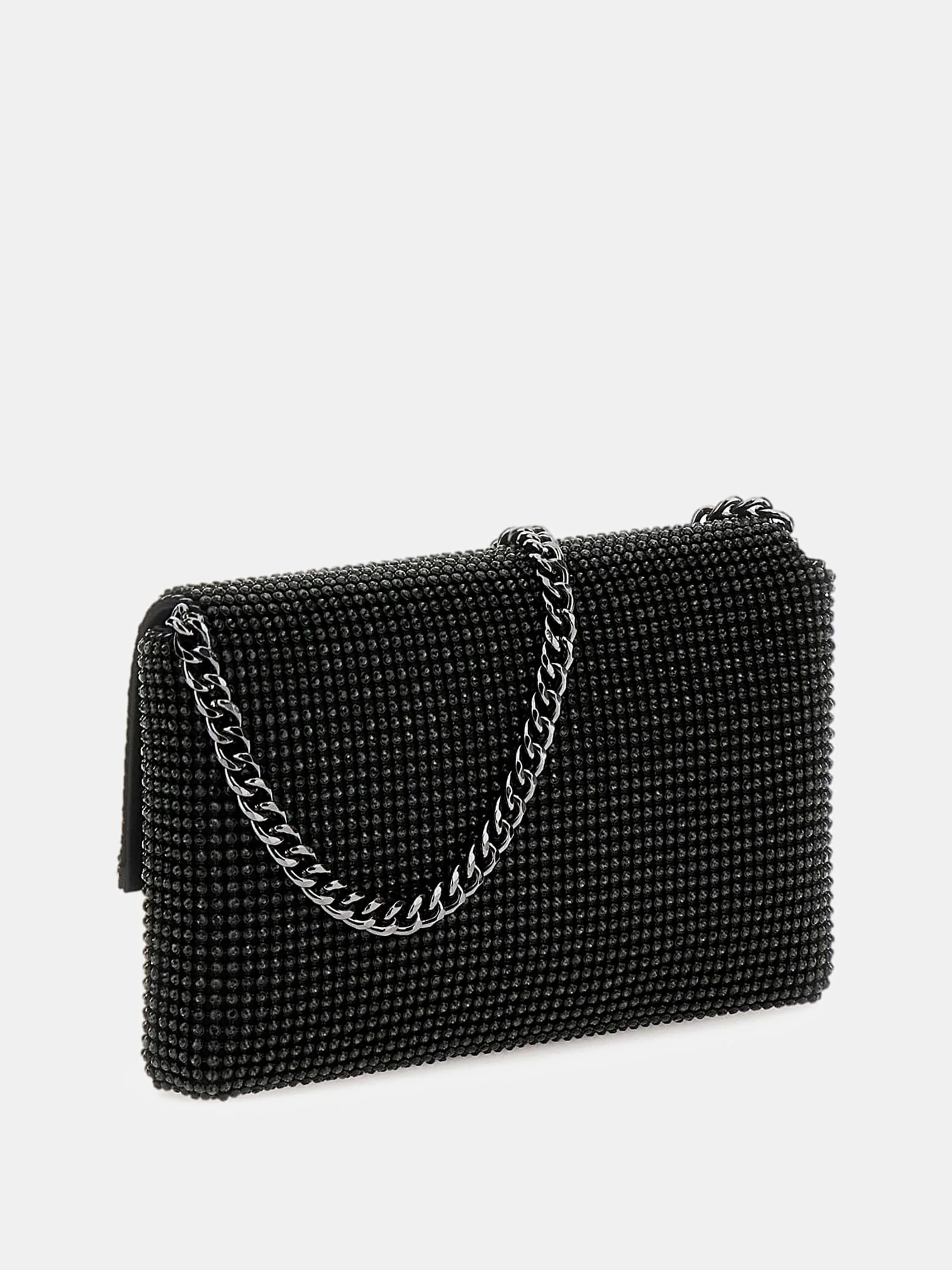 Guess Zalina Kadın Siyah Clutch HWRB9350700-BLA