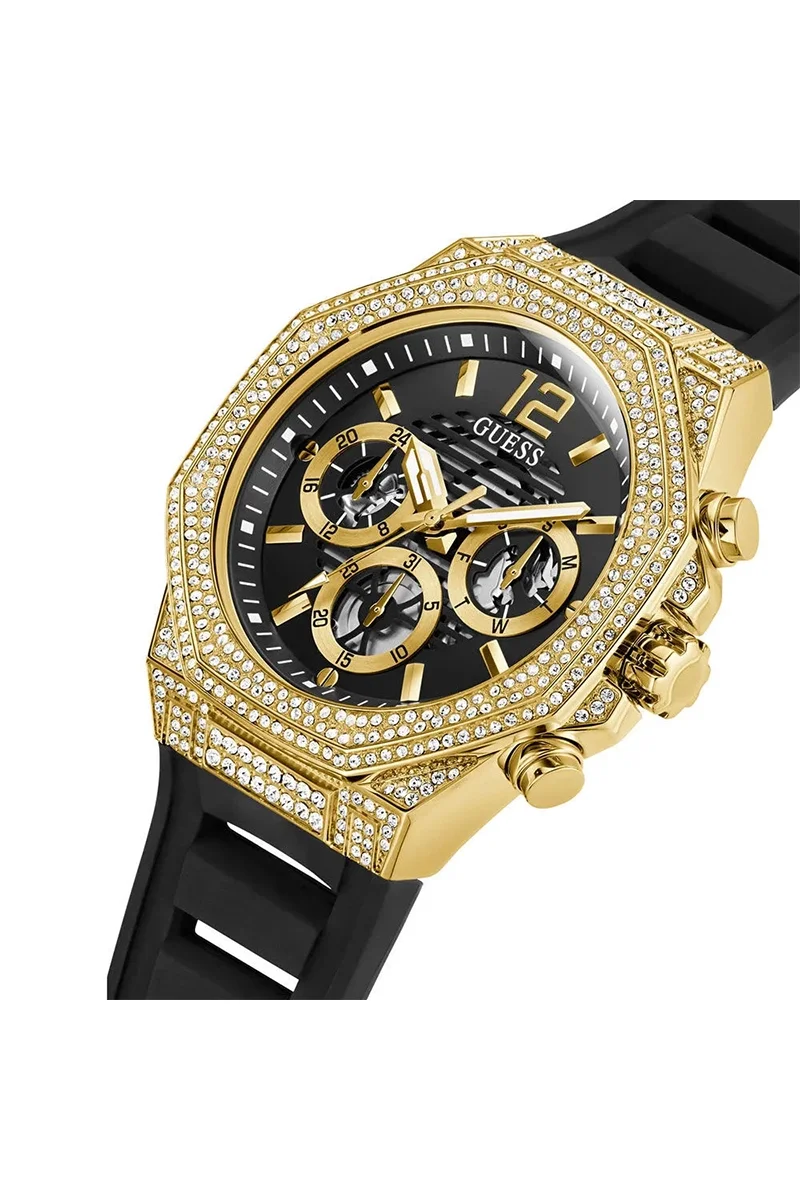 Guess Erkek Siyah Kol Saati GUGW0518G2