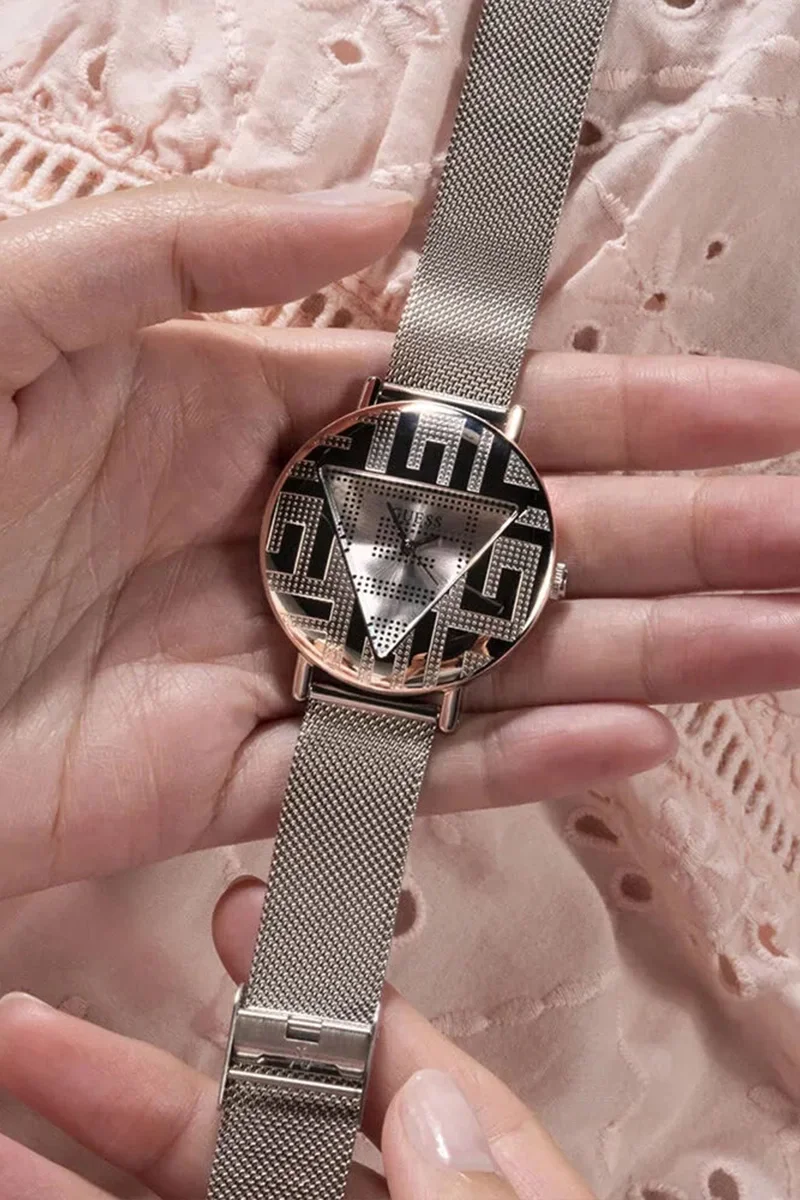 Guess GUGW0527L1 Kadın Metalik Gri Kol Saati GUGW0527L1