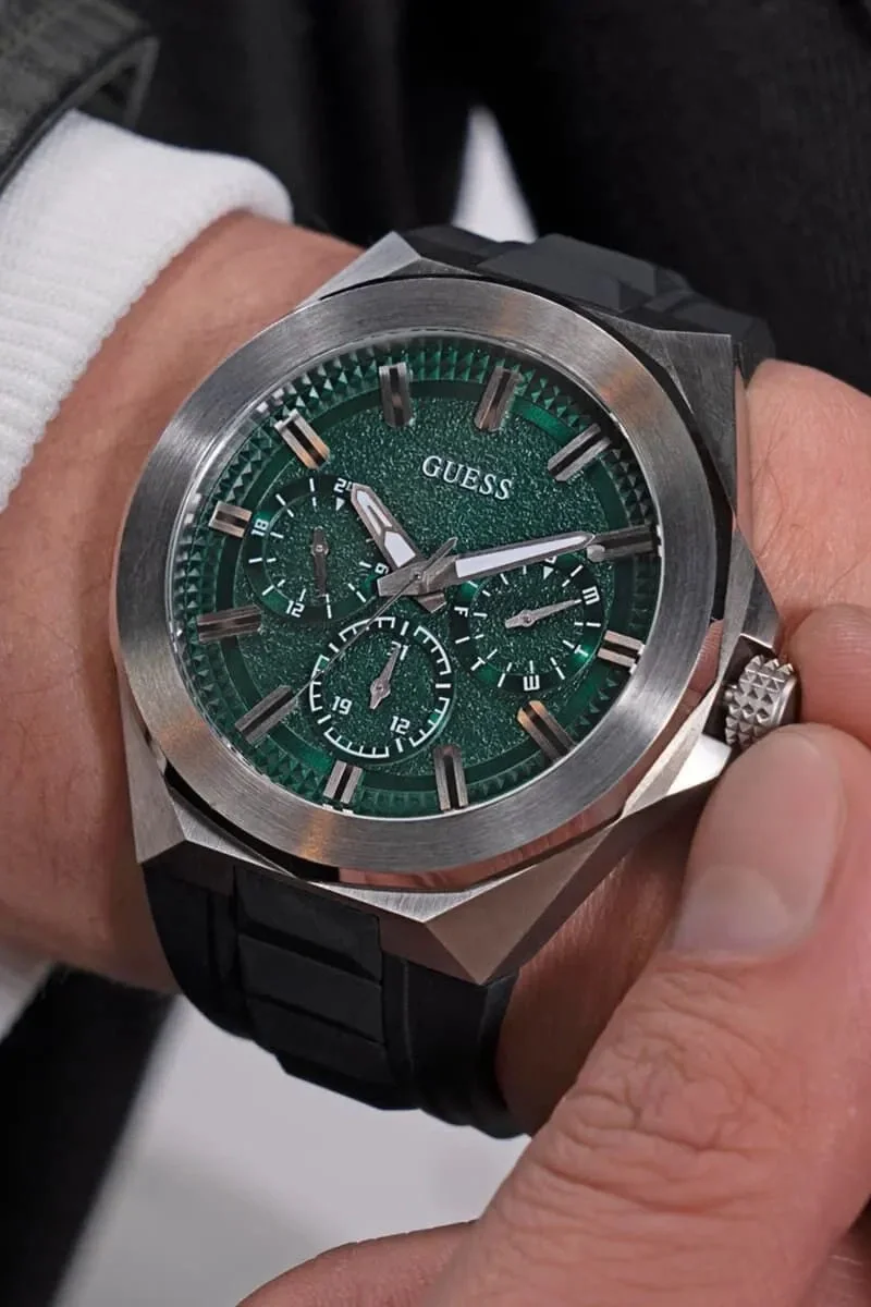 Guess Erkek Siyah Kol Saati GUGW0799G3