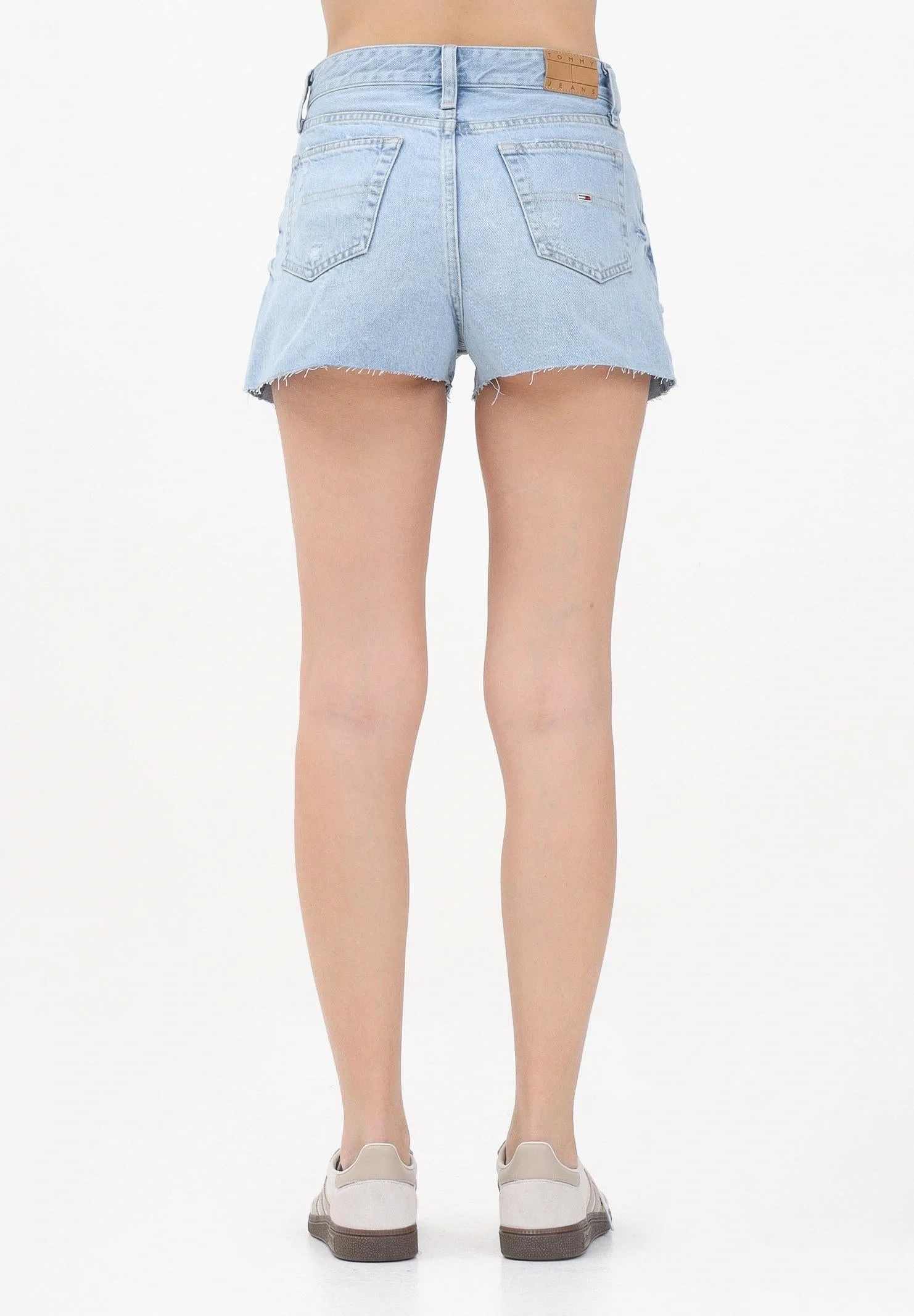 Tommy Hilfiger HOT PANT BI6019 Kadın  Şort DW0DW200951AB