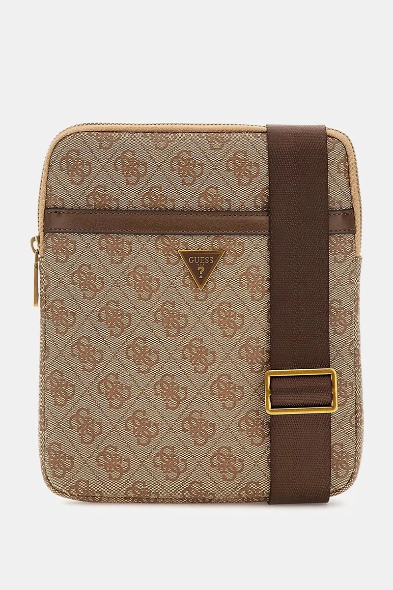 Guess Torino Erkek Bej/Kahverengi Çapraz Askılı Çanta HMEVZLP2223-BBO