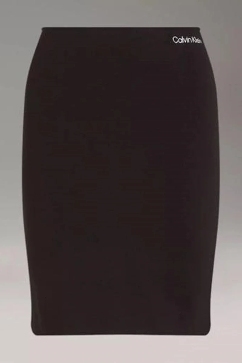 Calvin Klein MILANO LOGO ELASTIC SKIRT Kadın  Etek J20J224862-BEH