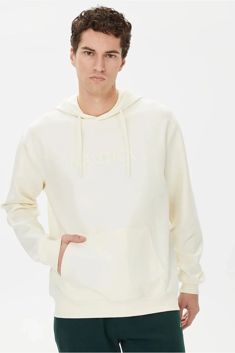 Nautica SSHIRT Erkek Beyaz Sweatshirt K37226T.1MA