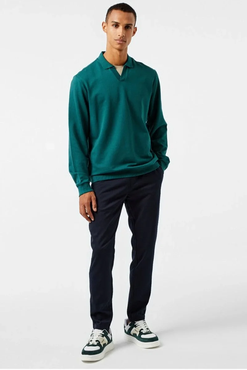 Nautica POLO Erkek Yeşil Kazak K47309T.3JB