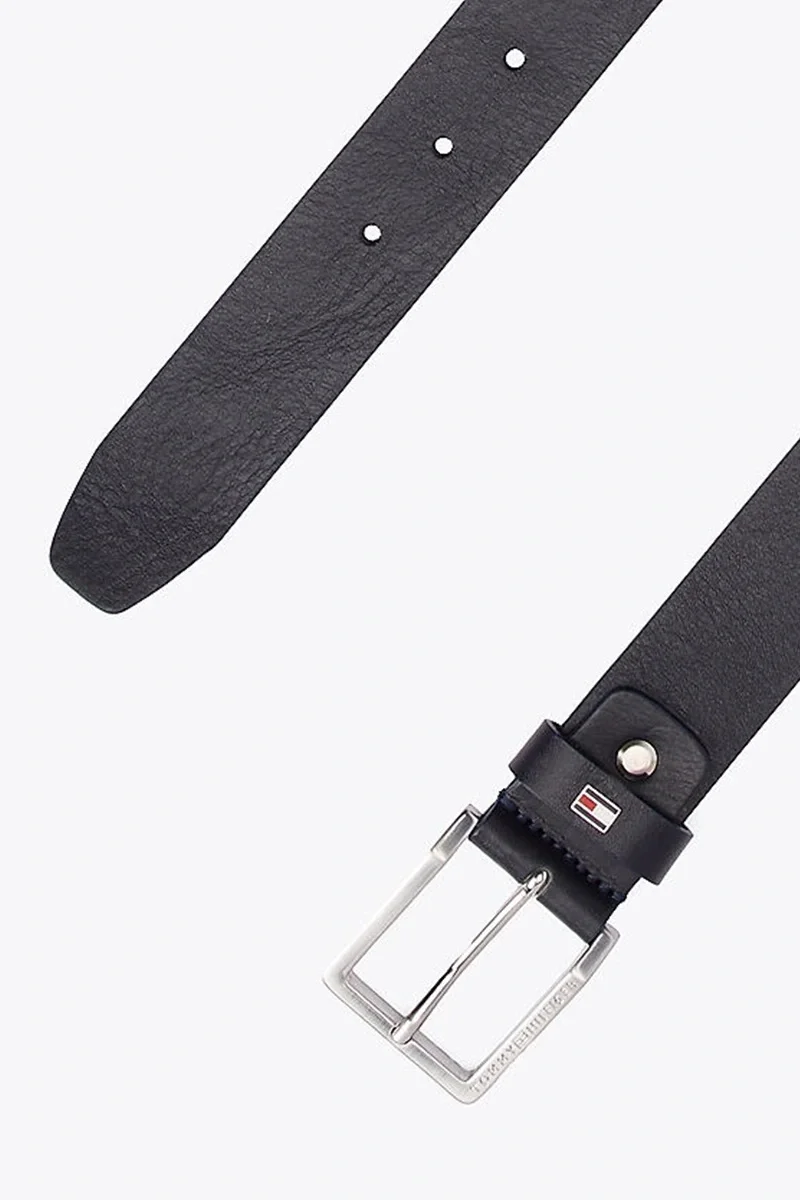 Tommy Hilfiger OLIVER ADJ 3.5 Erkek Siyah Kemer AM0AM13020DW6