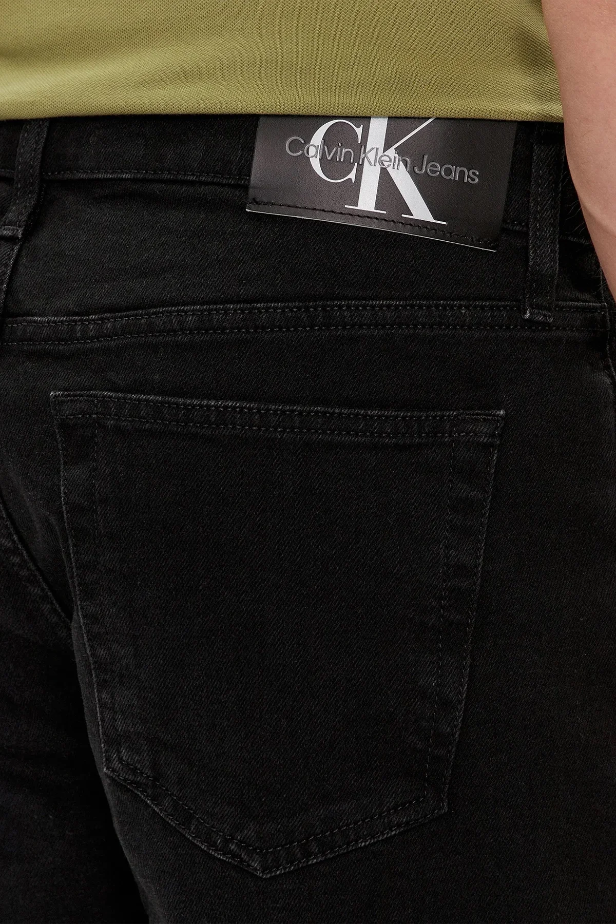 Calvin Klein SLIM SHORT Erkek Denim Şort J30J324872-1BY