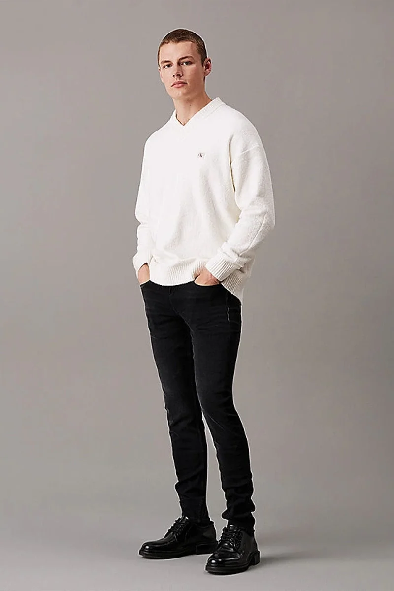 Calvin Klein SLIM TAPER Erkek DENIM Jeans J30J326842-1BY