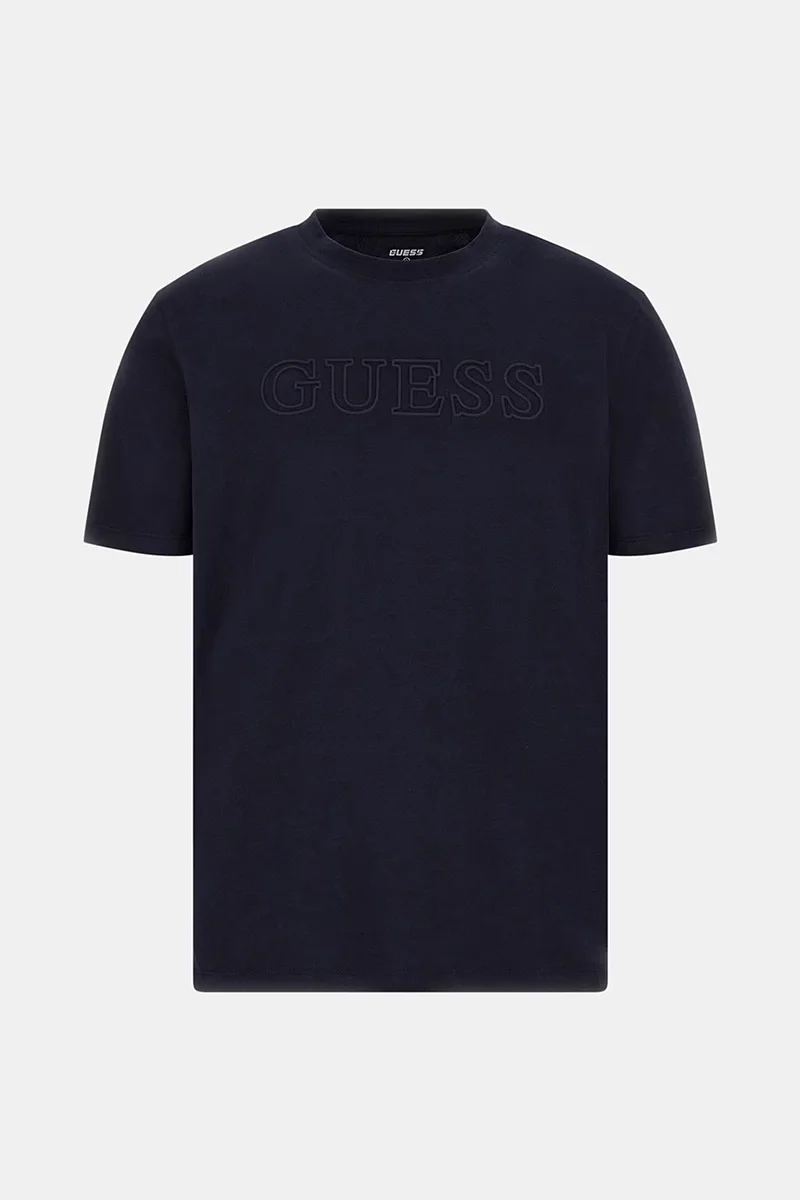 Guess Alphy Erkek Lacivert Aktif Regular Fit T-Shirt Z2YI11J1314-DPM