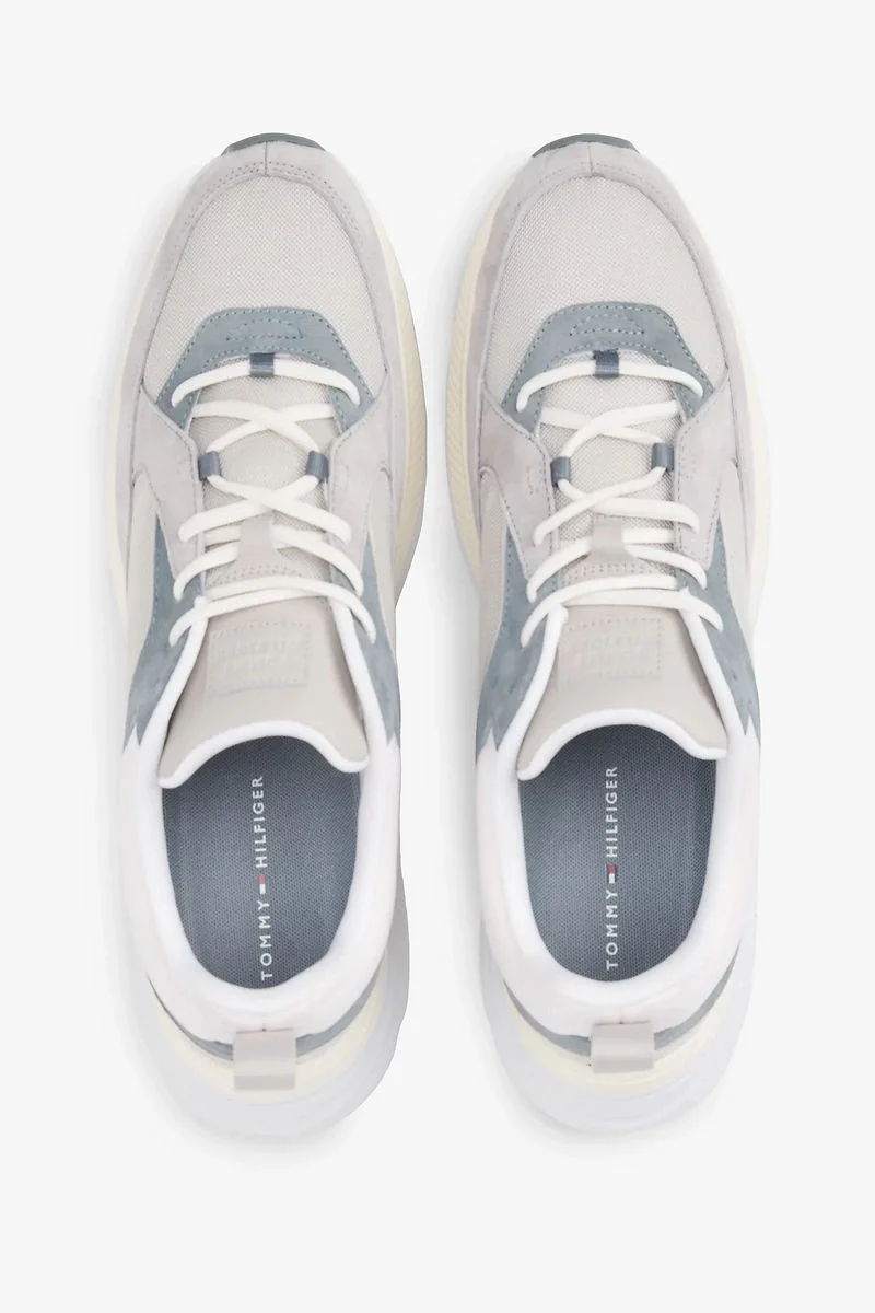 Tommy Hilfiger TH DYNAFAST PREMIUM Erkek gri Sneaker FM0FM05384PQU