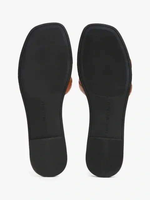 Tommy Hilfiger TH LOGO STRAP MULE Kadın  Terlik FW0FW08671GPA