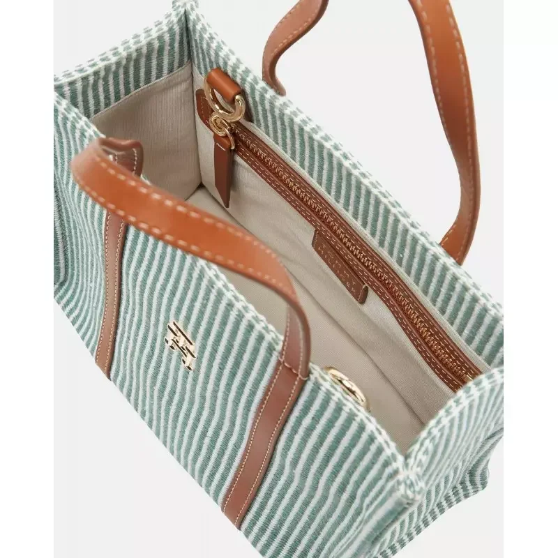 Tommy Hilfiger TH PREMIUM BEACH LE MINI TOTE Kadın  El Çantası AW0AW172080H7