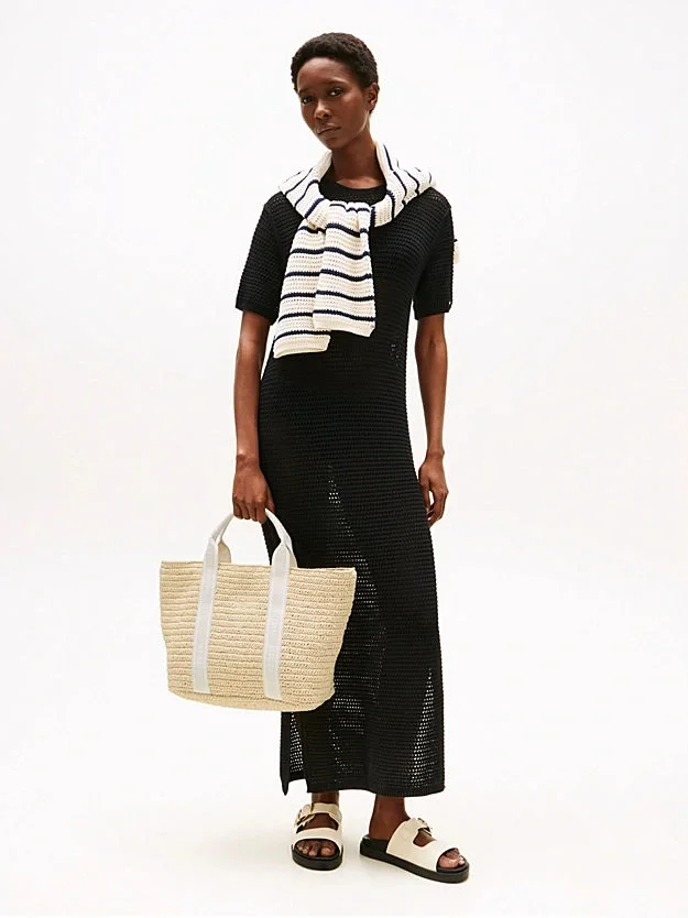 Tommy Hilfiger TH SPRING LOGO TOTE Kadın  El Çantası AW0AW17196AA8