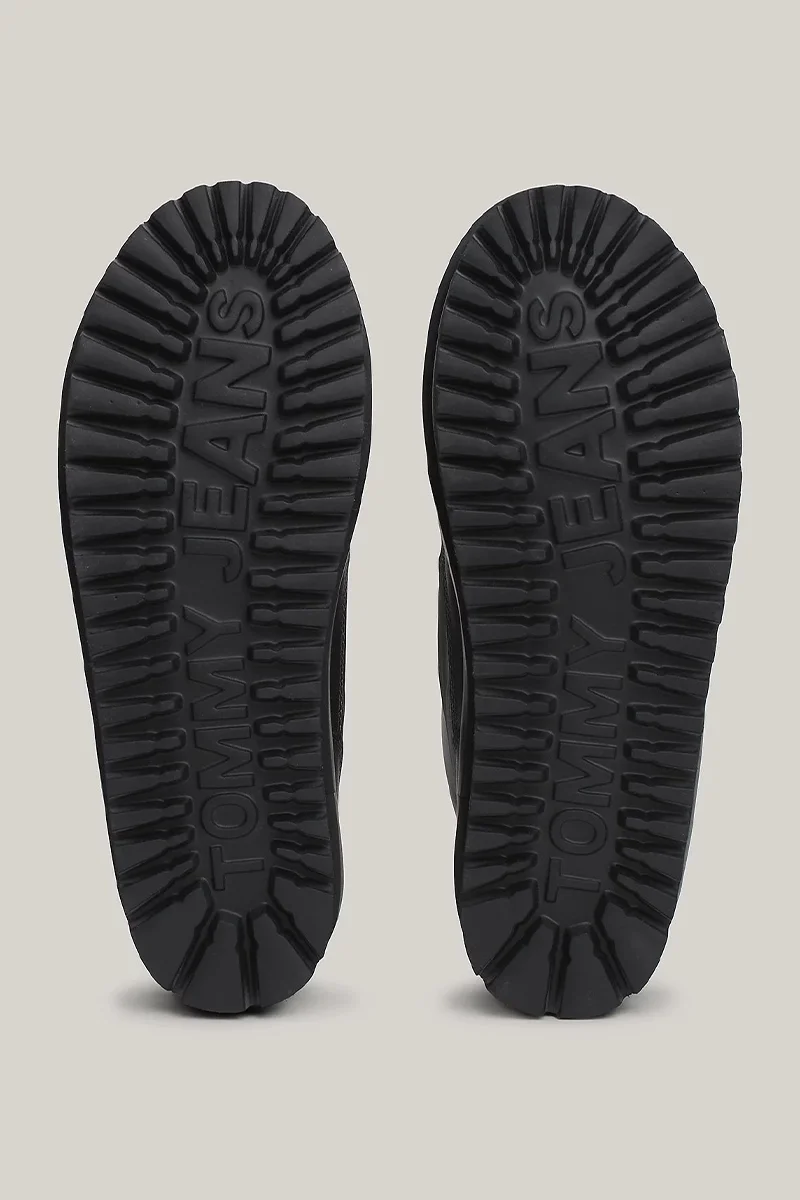 Tommy Hilfiger TJW NYLON FLATFORM BOOT WL Kadın Metalik Gri Bot EN0EN02689TRH