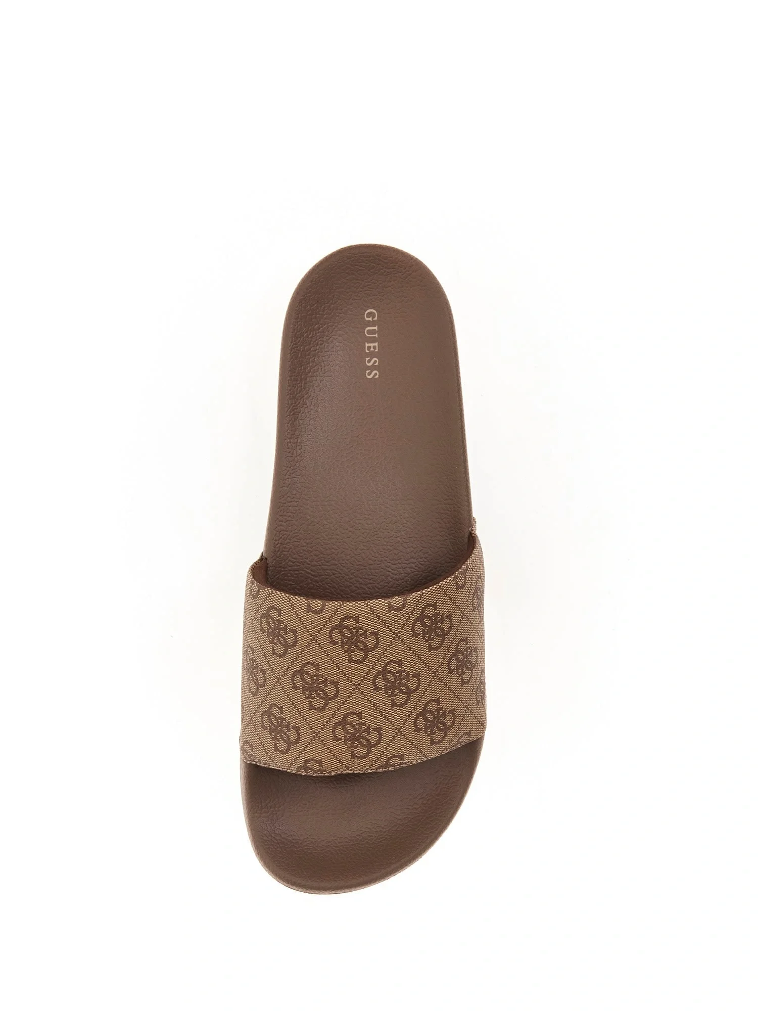 Guess Tokyo Erkek Bej/Kahverengi Terlik FMJTOKELE19-BEIBR