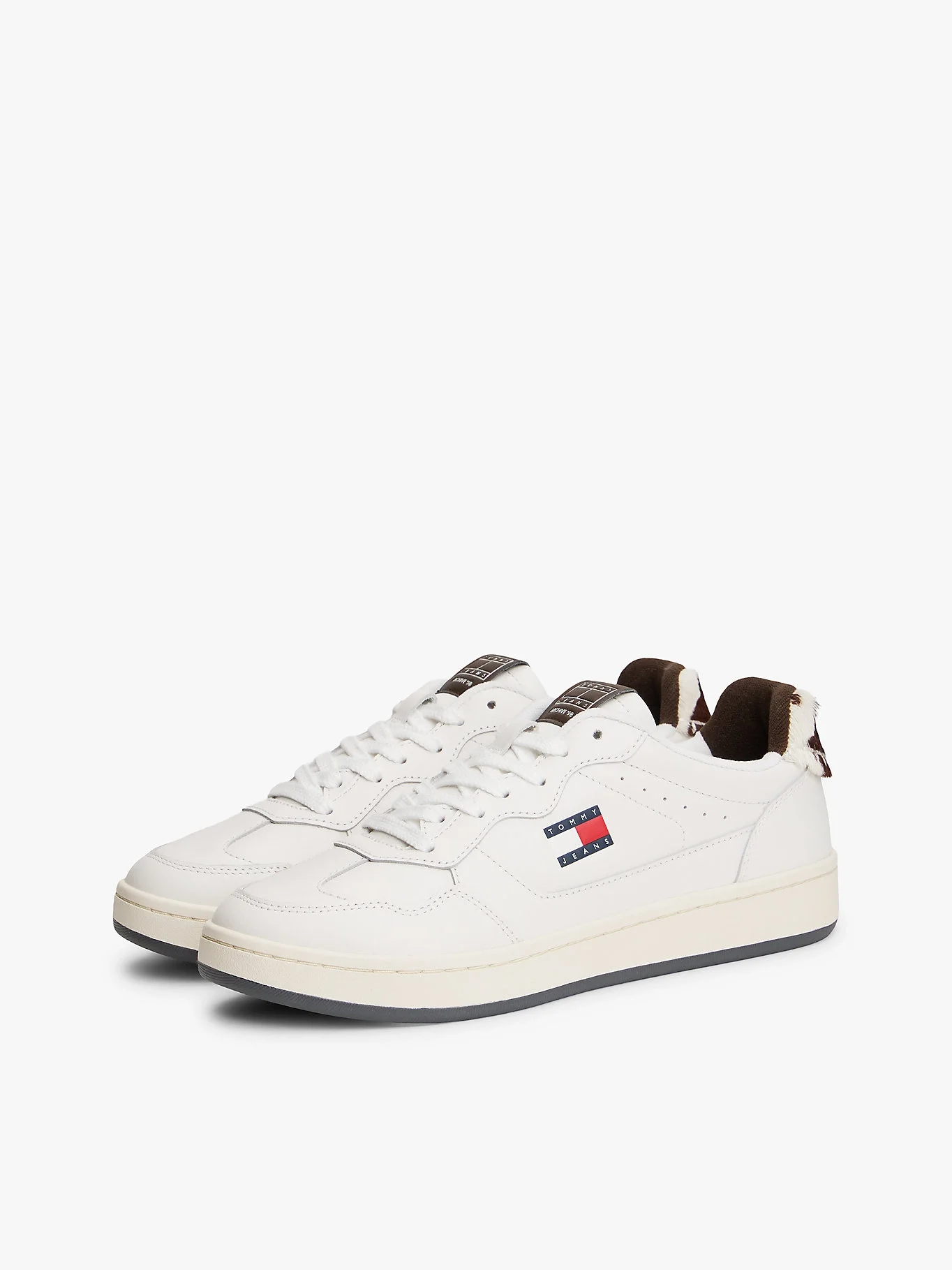 Tommy Hilfiger Archive 98 Dana Derisi Detaylı Kadın Kahverengi Sneaker EN0EN030020HF