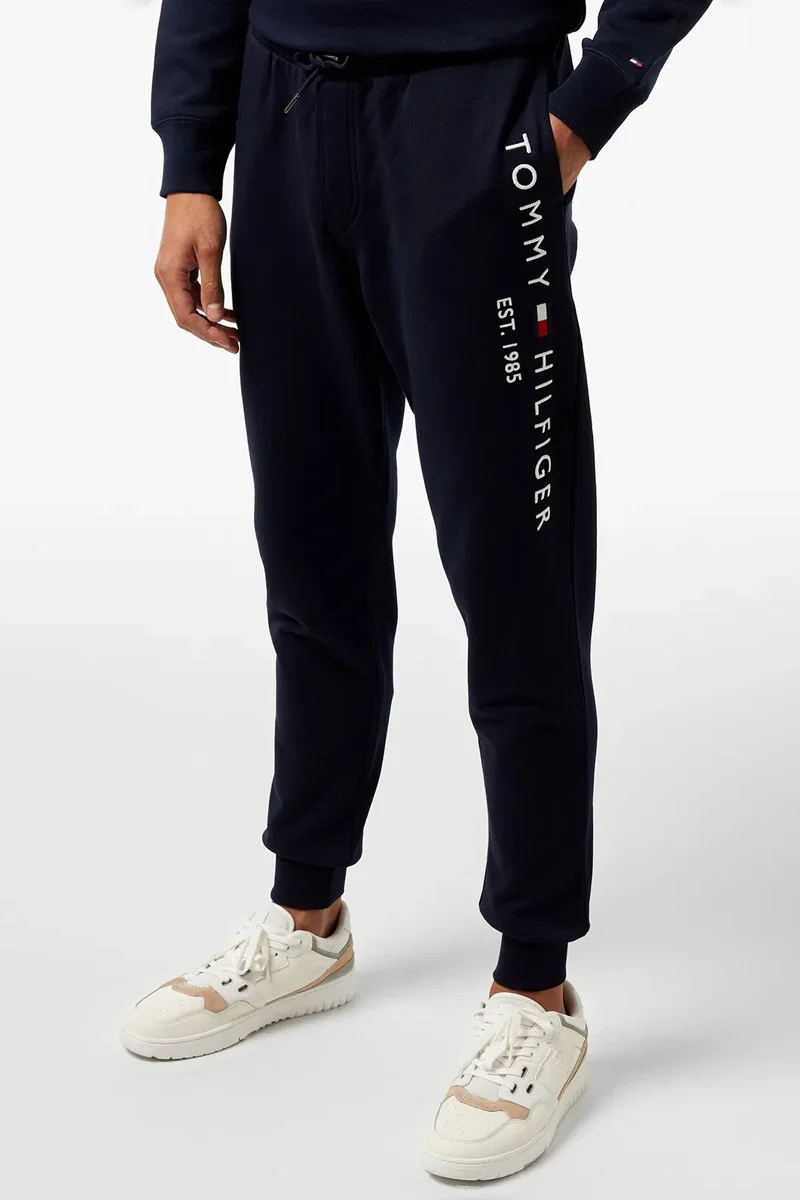 Tommy Hilfiger BASIC BRANDED SWEATPANTS Erkek Mavi Eşofman Altı MW0MW08388DW5