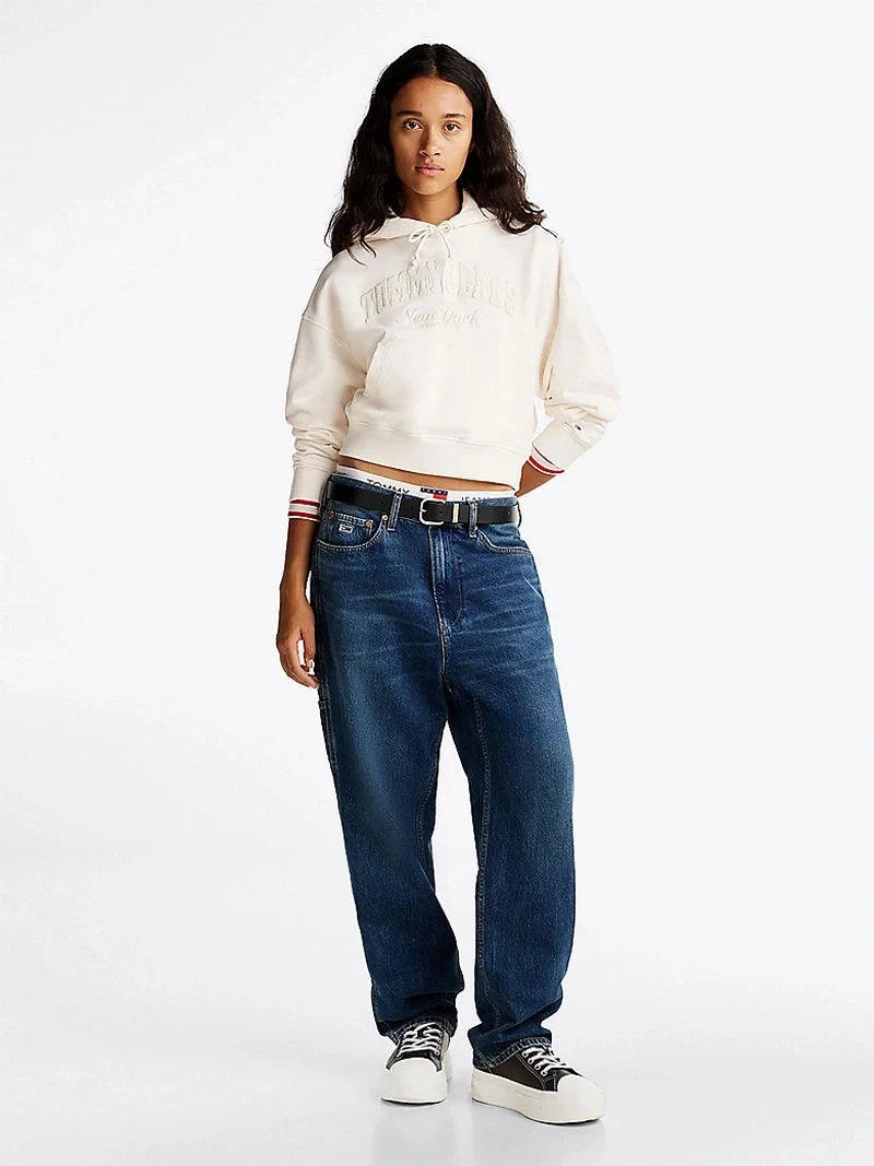 Tommy Hilfiger TJW FOXING VULC LC LEATHER Kadın Siyah Sneaker EN0EN02714BDS