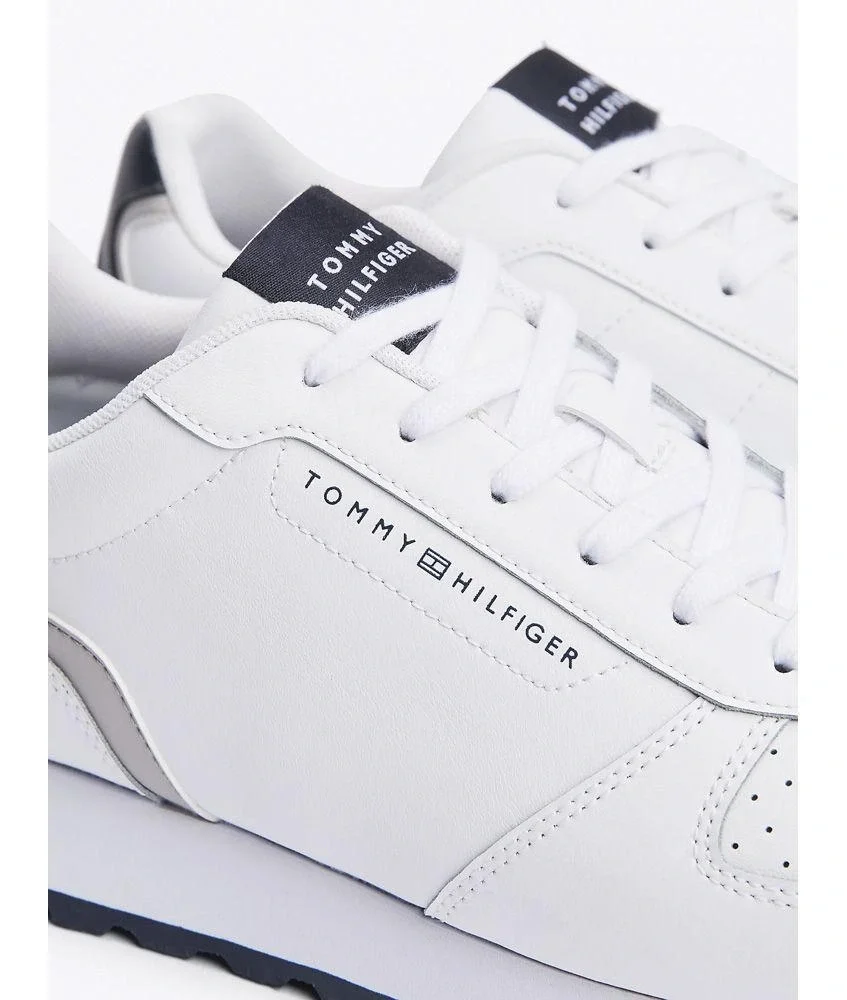 Tommy Hilfiger NEW RUNNER EVA MIX LTH FLAG Erkek beyaz Sneaker FM0FM05453YBS