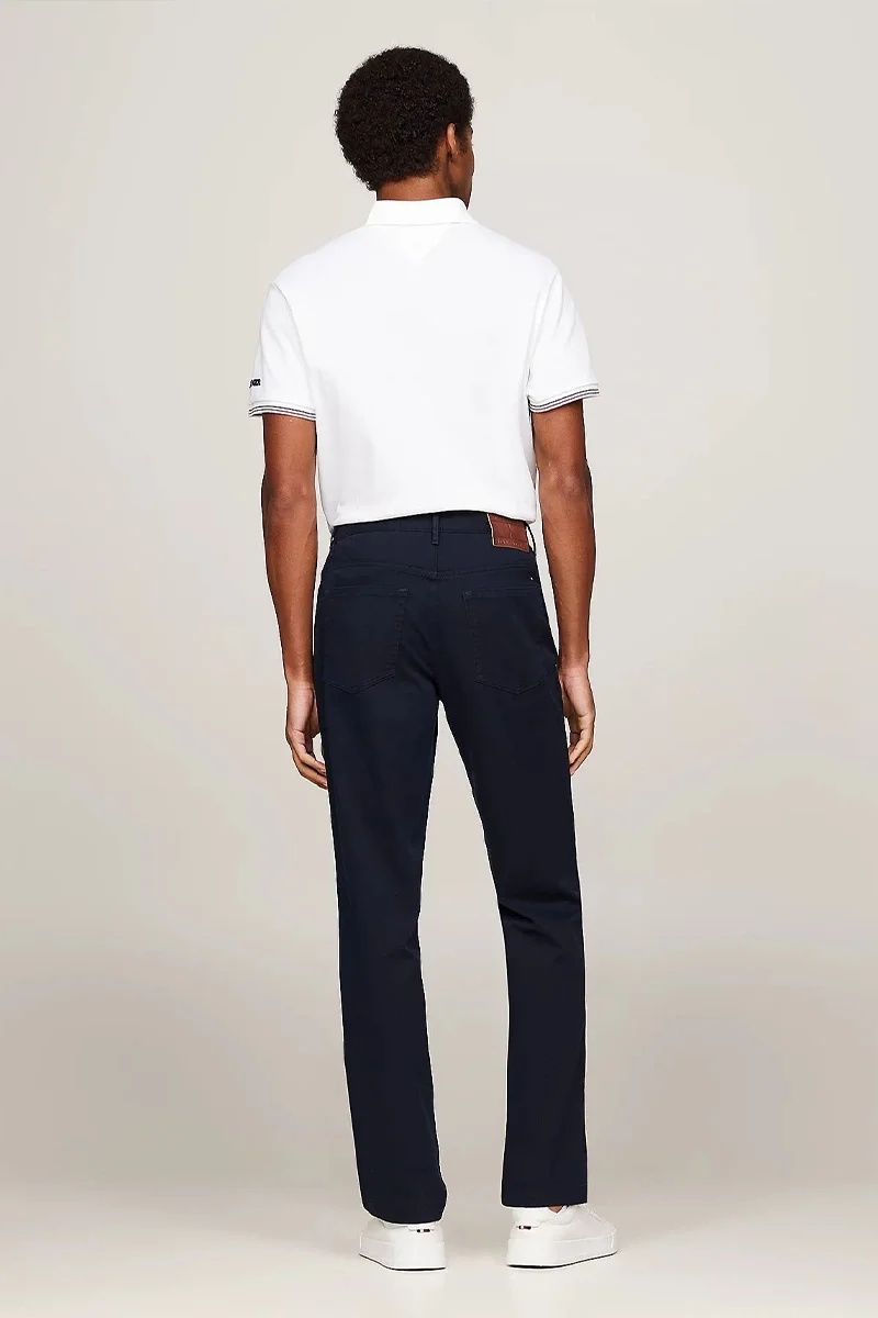 Tommy Hilfiger DENTON 5PKT 1985 PIMA COTTON Erkek Mavi Pantolon MW0MW36429DW5