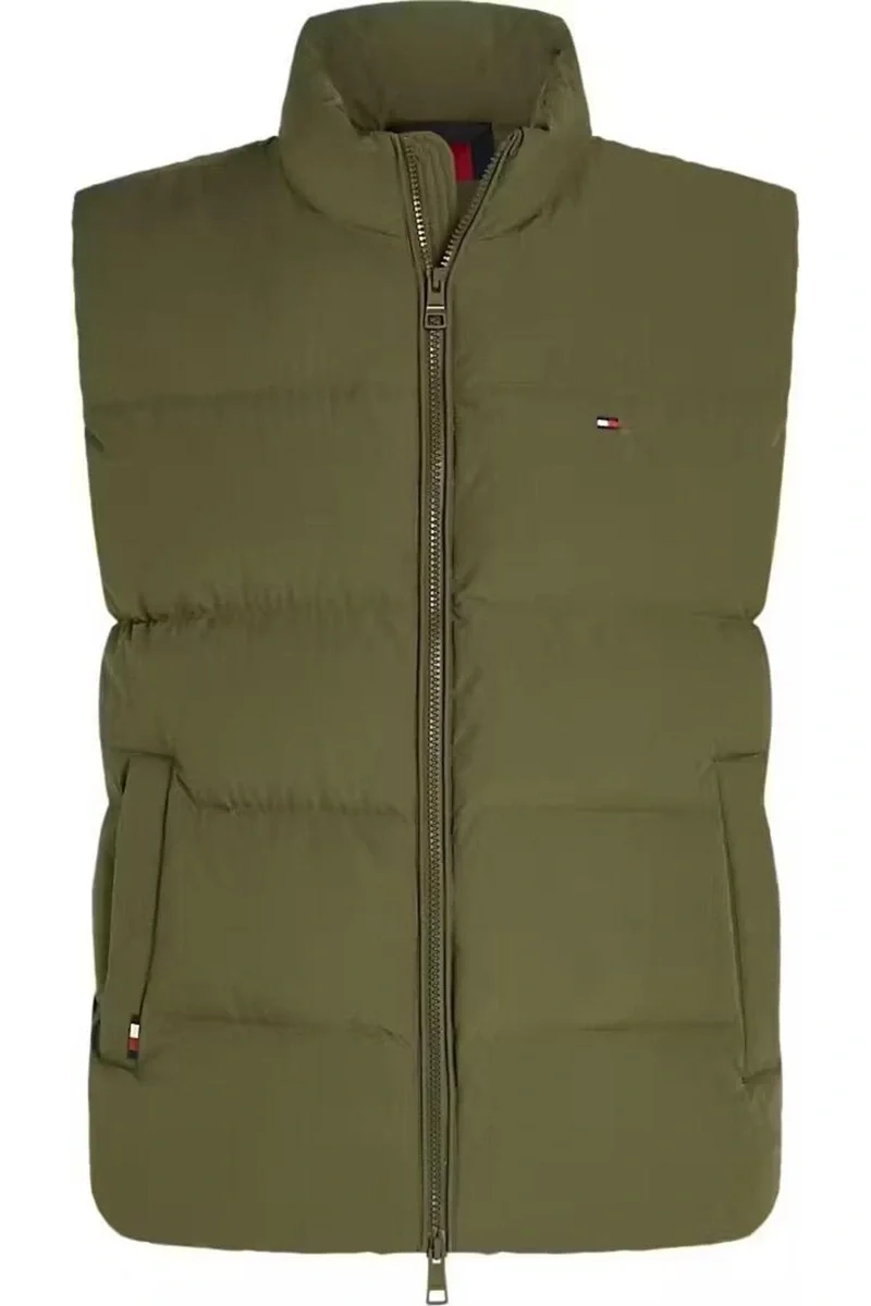 Tommy Hilfiger DOWN VEST Erkek HAKİ Yelek MW0MW37254RBN