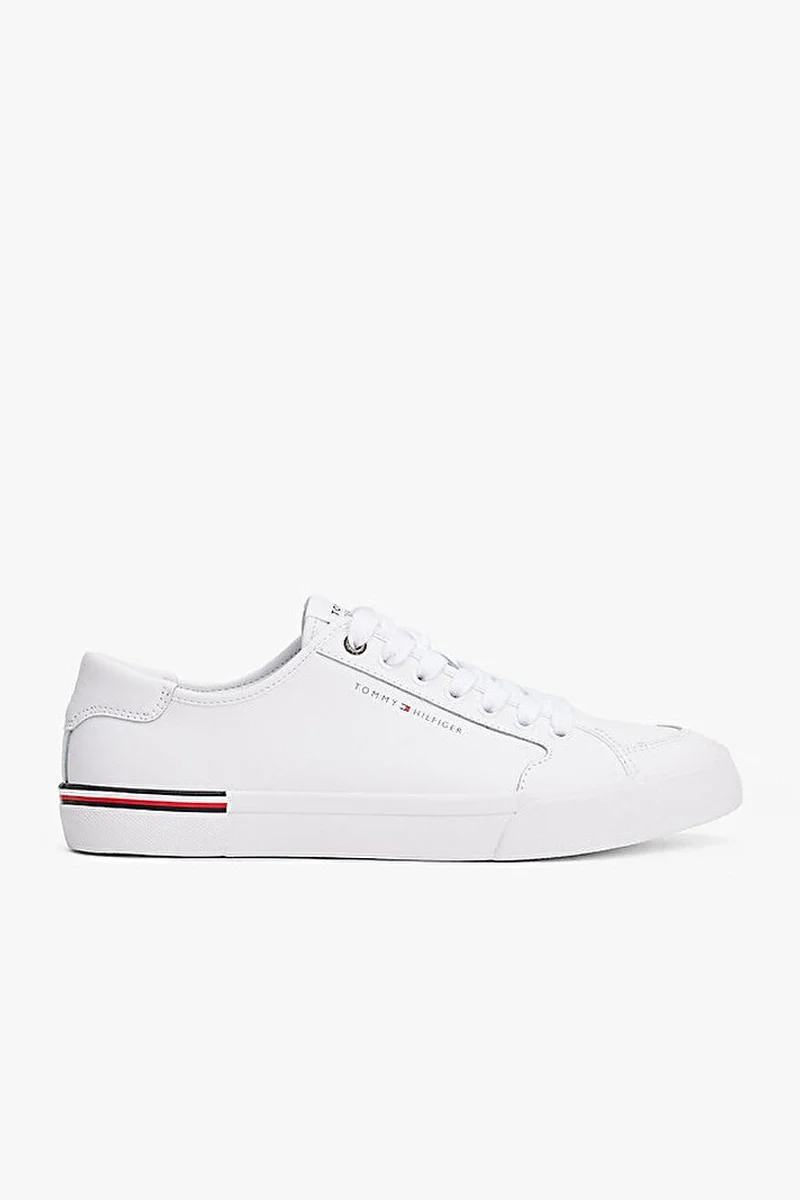 Tommy Hilfiger CORE CORPORATE VULC LEATHER Erkek  Sneaker FM0FM05399YBS