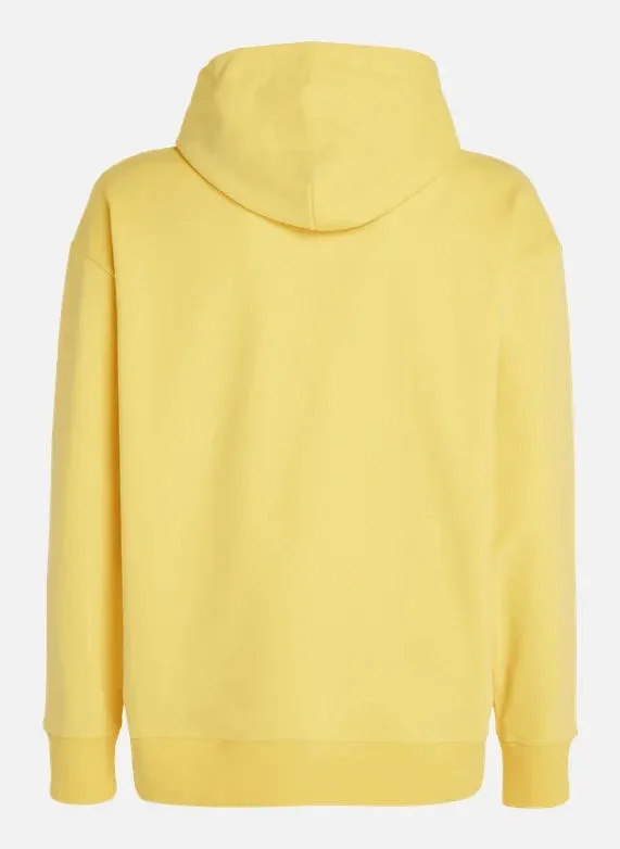 Tommy Hilfiger TJM RLX SIGNATURE HOODIE EXT Erkek Sarı Sweatshirt DM0DM17990ZHO