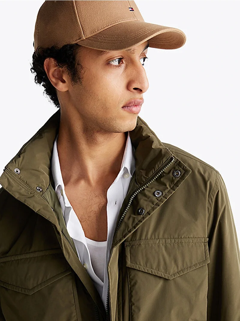 Tommy Hilfiger LW PACKABLE FIELD JACKET Erkek yeşil Ceket MW0MW37632RBN