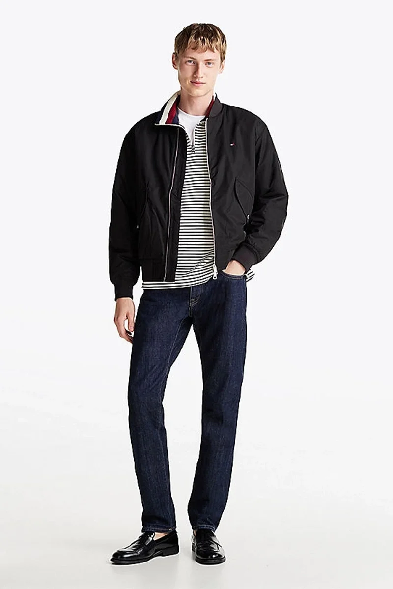 Tommy Hilfiger AUTHENTIC BOMBER Erkek Siyah Ceket MW0MW36592BDS