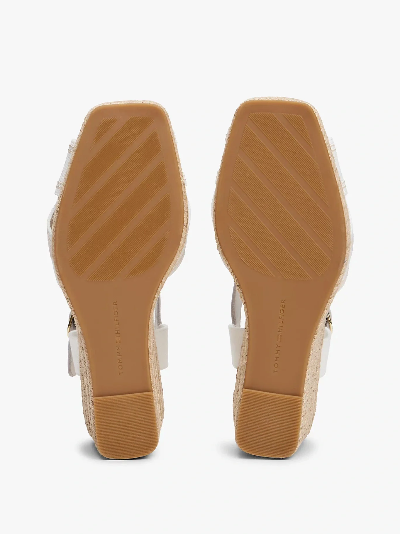 Tommy Hilfiger TOMMY HILFIGER ESPAD HIGH WEDGE Kadın  Sandalet FW0FW08668YBL