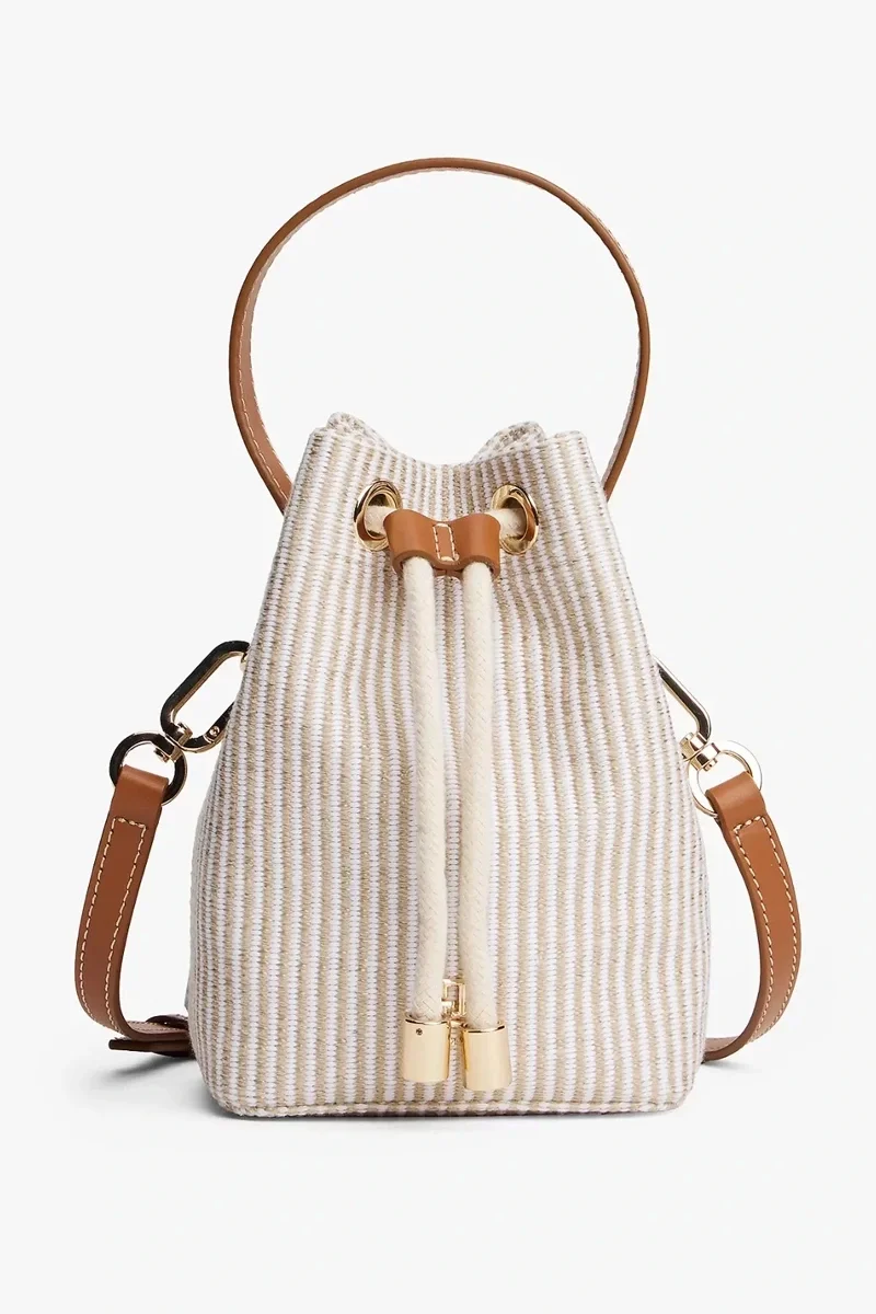 Tommy Hilfiger TH PREMIUM BEACH LE BUCKET Kadın   El Çantası AW0AW172150F4