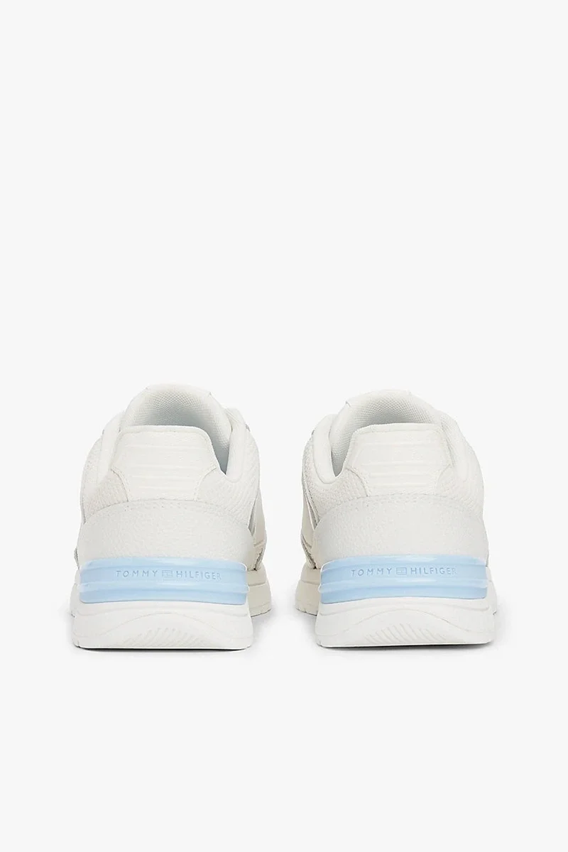 Tommy Hilfiger CASUAL FASHION RUNNER LTHR MIX Kadın  Sneaker FW0FW084720LH