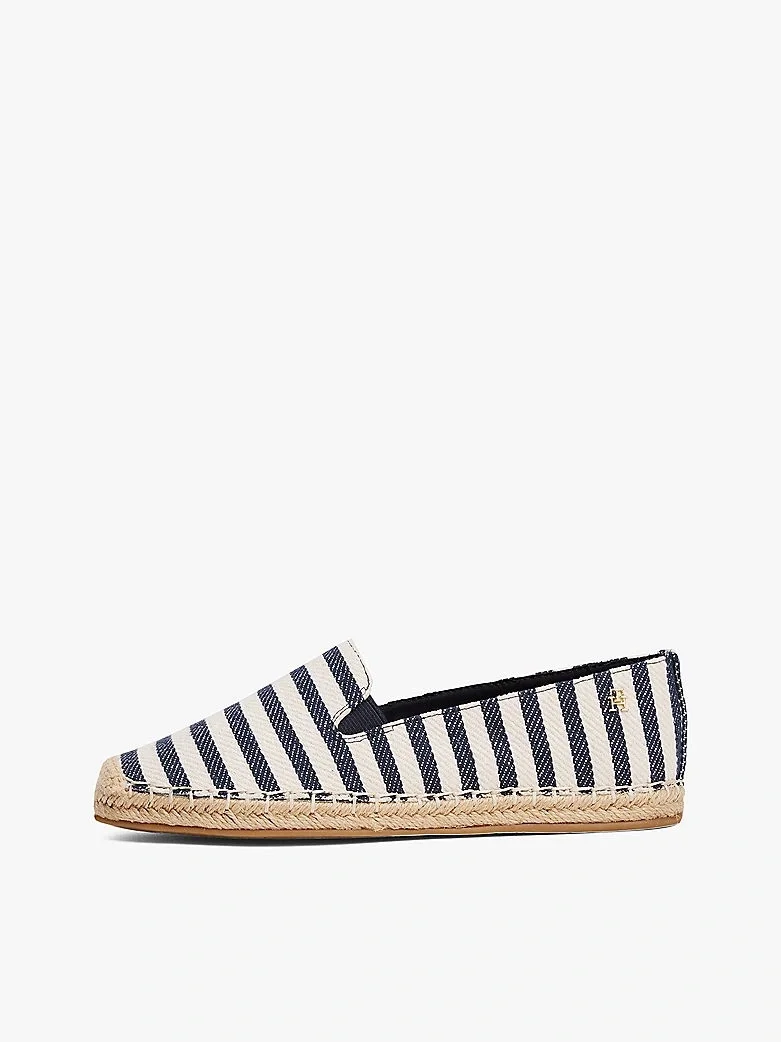 Tommy Hilfiger NAUTICAL STRIPE ESPADRILLE Kadın  Babet FW0FW086530GZ