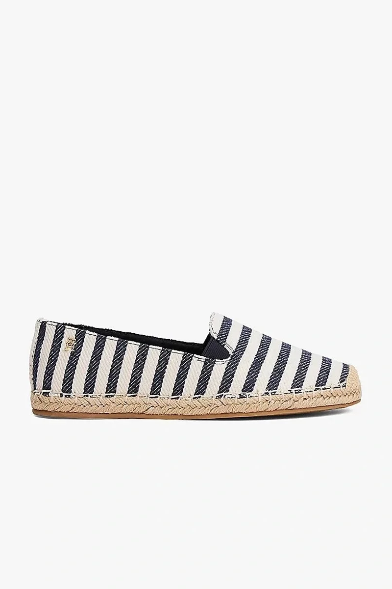 Tommy Hilfiger NAUTICAL STRIPE ESPADRILLE Kadın  Babet FW0FW086530GZ