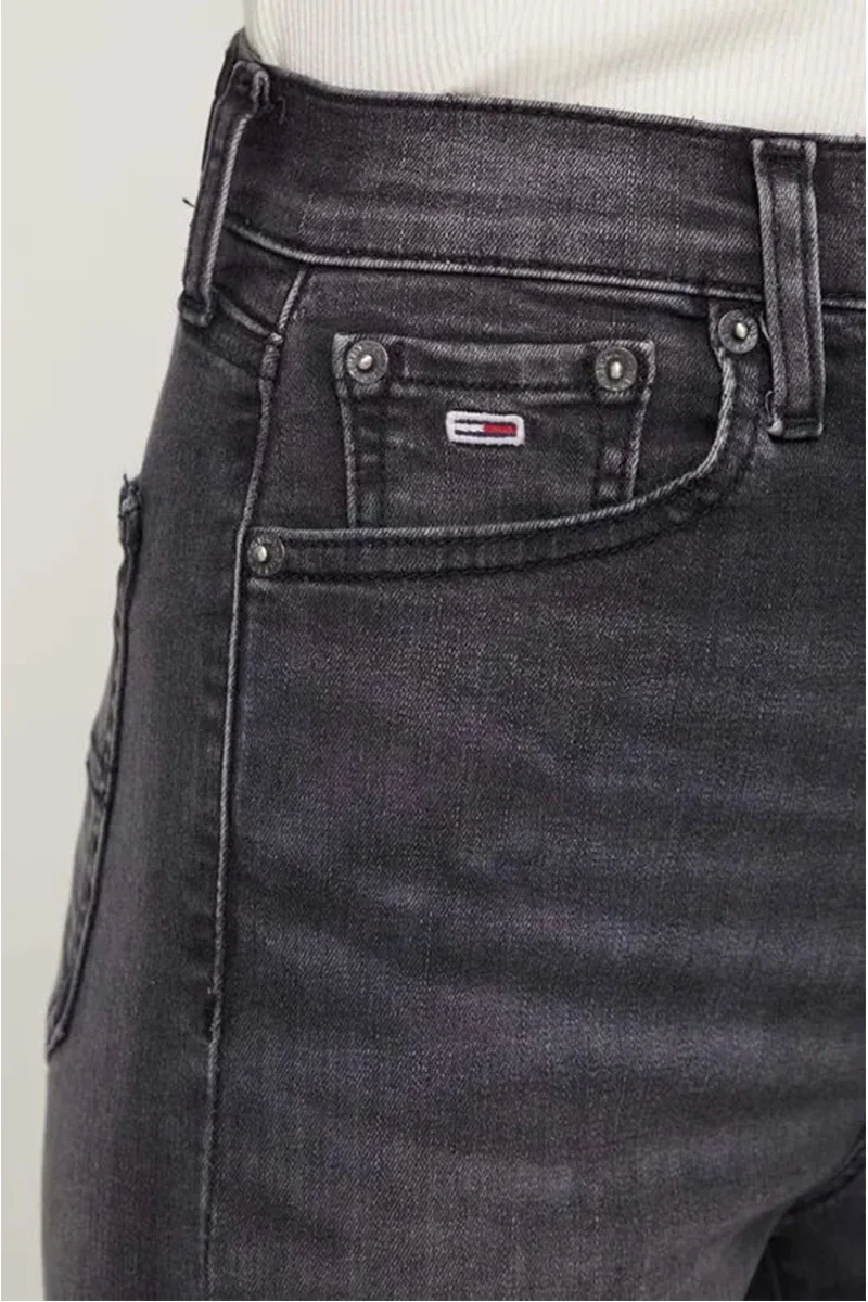 Tommy Hilfiger SYLVIA HGH SSKN AH1288 Kadın Siyah Jeans DW0DW175931BZ