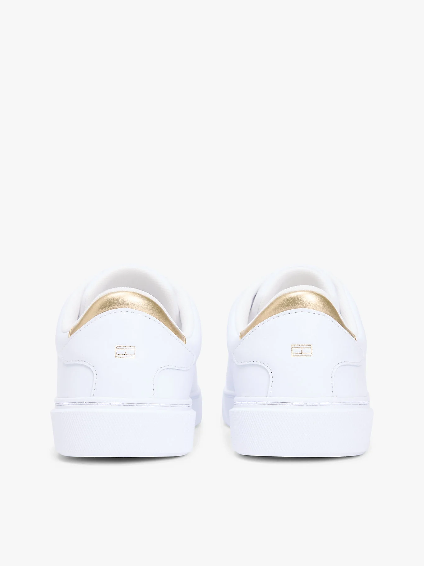 Tommy Hilfiger Klasik Şık Kort Stili Kadın Beyaz Sneaker FW0FW09019YBS