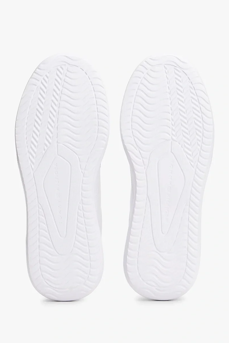 Tommy Hilfiger Modern Hafif Tabanlı Deri  Beyaz Erkek Sneaker FM0FM05529YBS